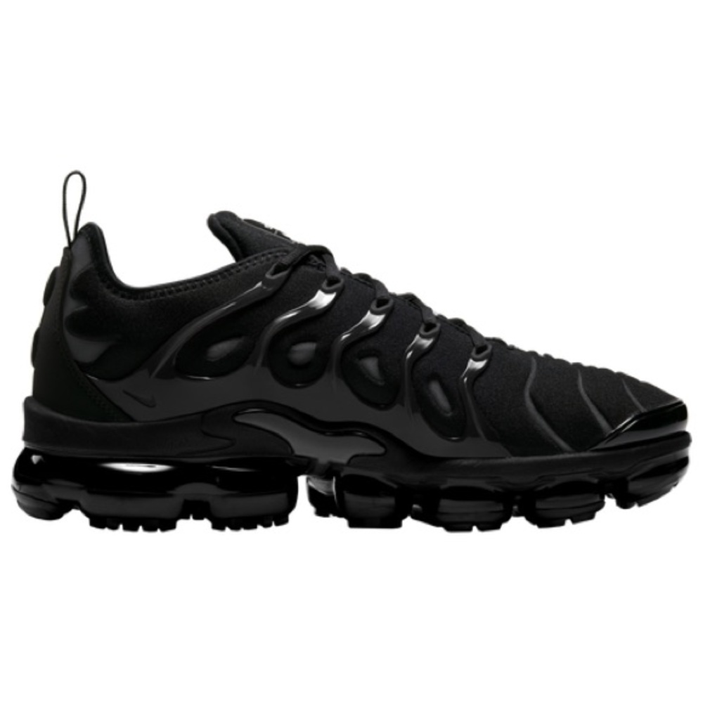 Nike Black VaporMax Plus Sneakers - Picture 3 of 5